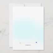 Baby Koud Zwangerschap Aankondiging (Achterkant)