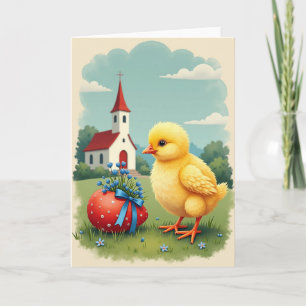 Baby Kuikens Lente Eierkaart Kaart