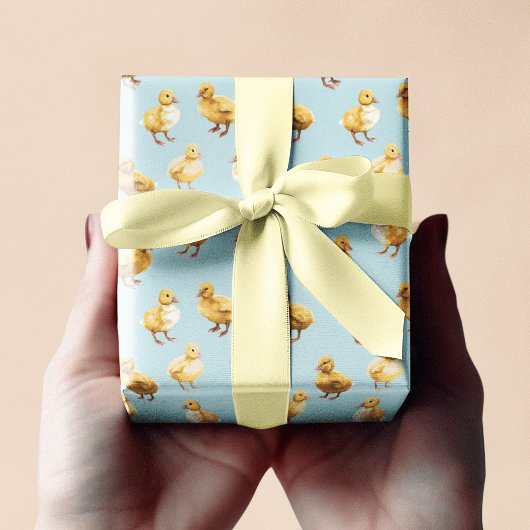 Baby Kuikens Patroon | Pasen Inpakpapier