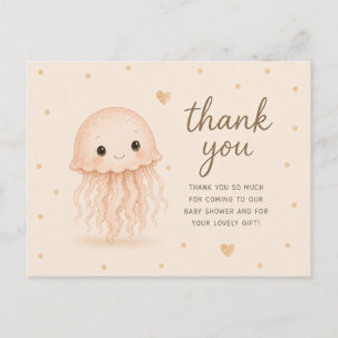 Baby Kwallen Baby Shower Bedankt Briefkaart