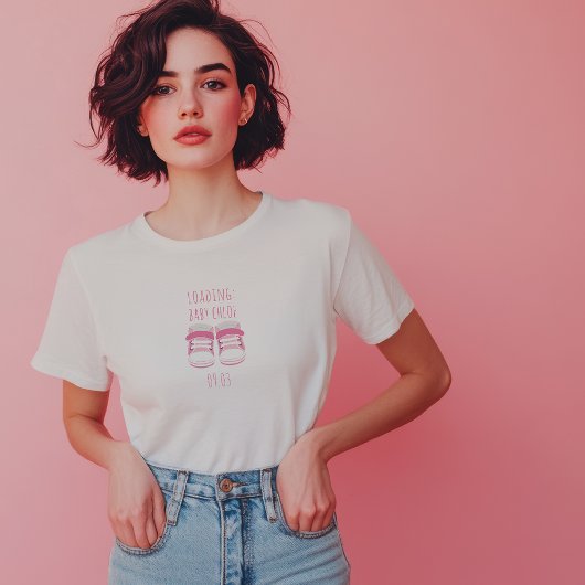 Baby Laden Even Geduld T-shirt met Aangepaste Verw