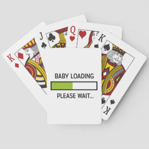 Baby Laden Funny Zwangerschap Cadeaus voor Nieuwe  Pokerkaarten