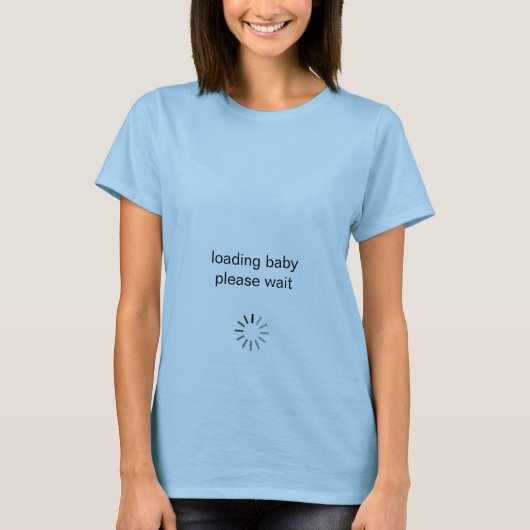 Baby laden t-shirt (Voorkant)