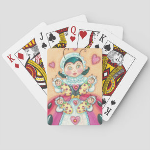 Baby Ladybugs mam PLAYCARDS Poker Pokerkaarten