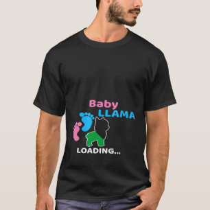 Baby Lama Zwangerschapsaankondiging voor Vrouwen a T-shirt
