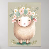 Baby Lamb Poster (Voorkant)