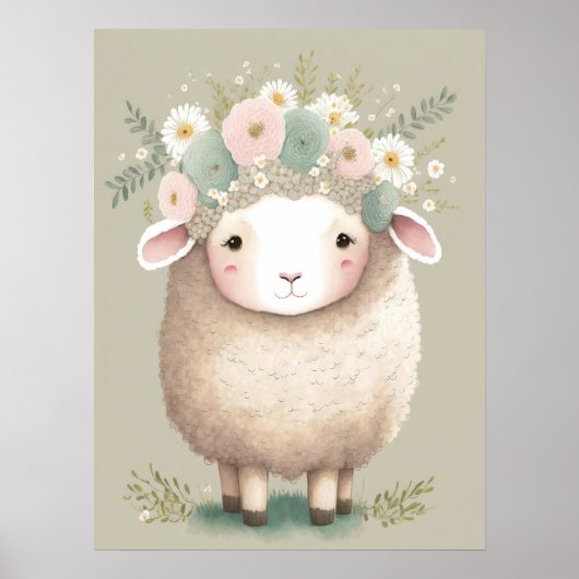 Baby Lamb Poster (Voorkant)