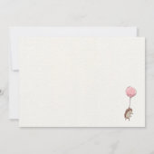 Baby Lange afstand Douche per Mail Kaart (Achterkant)