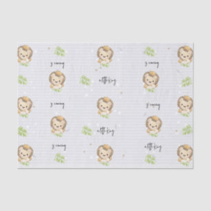 baby leeuw koning safari dieren Weefselpapier Tissuepapier