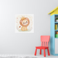 Baby Leeuwen Nursery – Mooie Dierprint voor kinder