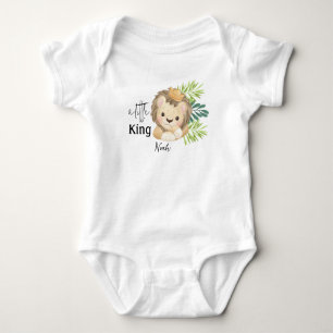 baby leeuwenkoning safari dieren  romper