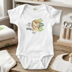baby leeuwenkoning safari dieren  romper