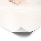 Baby Leeuwenwelp met Bloemenkrans Kunst Foto Afdruk (Hoek)