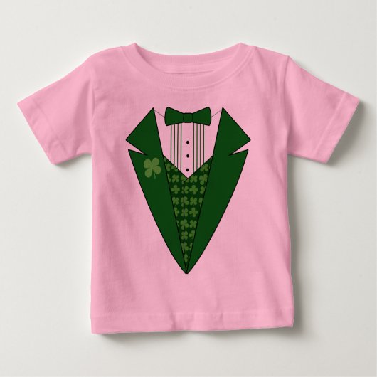Baby Leprechaun Irish Tuxedo (Voorkant)