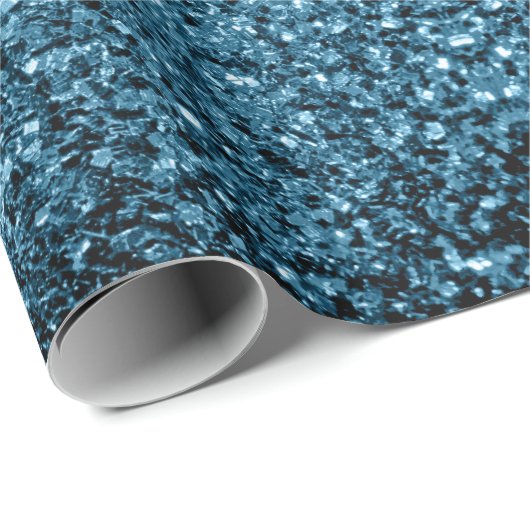 Baby lichtblauwe vlek cadeaupapier (Rol Hoek)