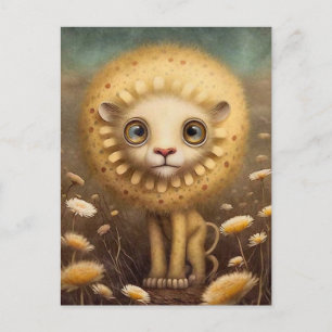 Baby Lion Cub Briefkaart