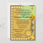 Baby Lion Oerwoud King Shower Zoo Safari Custom Kaart (Voorkant)