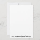 Baby Lion Oerwoud King Shower Zoo Safari Custom Kaart (Achterkant)