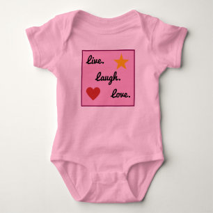 Baby Live Lach Liefde Onsie Romper