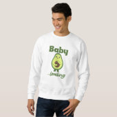 Baby Loading Funny Pawant Avocado Mam Trui (Voorkant volledig)