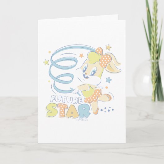 Baby Lola Bunny Future Star Kaart (Voorkant)