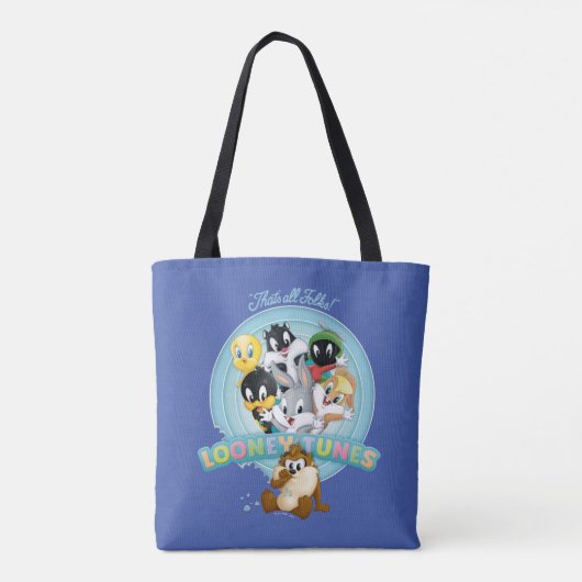 Baby LOONEY TUNES™ Logo | Dat is allemaal mensen Draagtas (Achterkant)