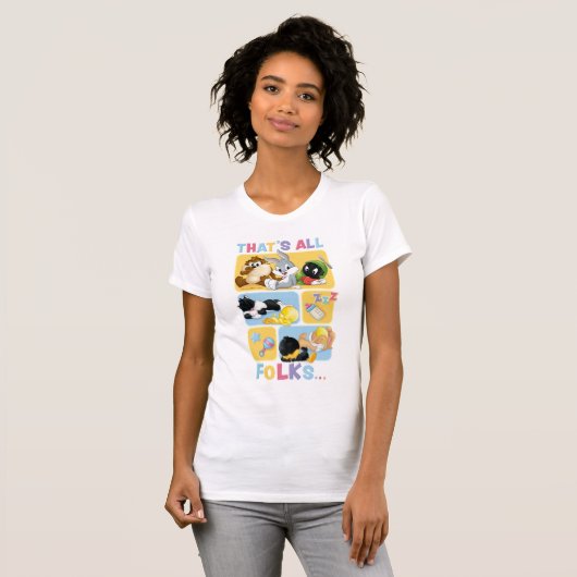Baby LOONEY TUNES™-tekens | Dat is allemaal mensen T-shirt (Voorkant volledig)