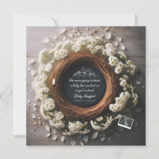 Baby Loss / Miscarriage Sympathy Card Aankondiging