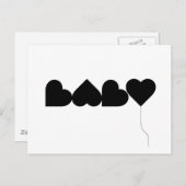 Baby Love Briefkaart (Voorkant / Achterkant)