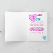 Baby Love-Customize Kaart (Binnen)
