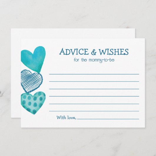 Baby Love Valentine's Theme Baby shower Invitation (Devant / Derrière)