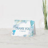 Baby Love Valentine's Theme Carte de remerciements (Devant)