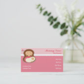 Baby Love Visitekaartjes Contactkaartje (Staand voorkant)