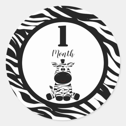 Baby Maand Stickers (Voorkant)