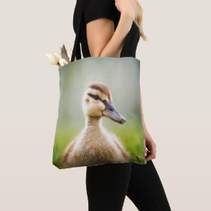 Baby Mallard Ducking Tote Bag