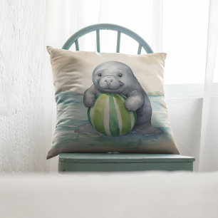 Baby Manatee Genderneutraal Kussen