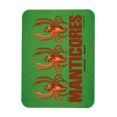 Baby Manticores  Grafisch Magneet (Verticaal)
