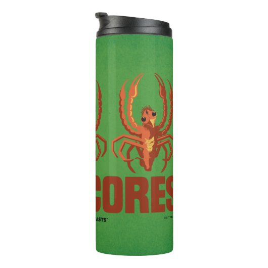 Baby Manticores  Grafisch Thermosbeker (Geroteerd rechts)