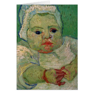 Baby Marcelle Roulin door Vincent van Gogh