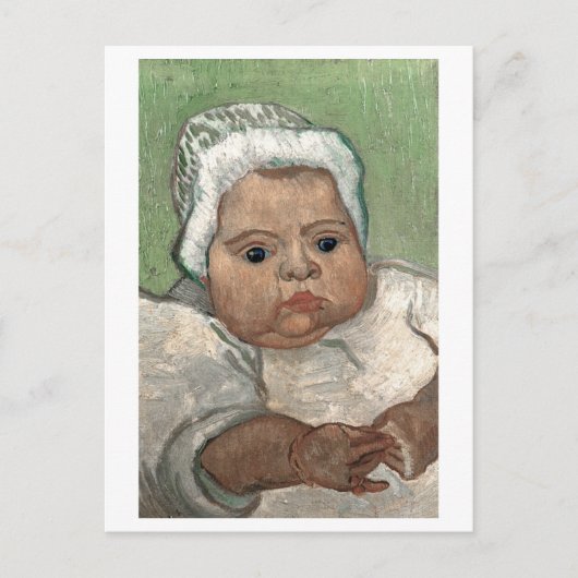 Baby Marcelle Roulin, Vincent van Gogh Briefkaart (Voorkant)