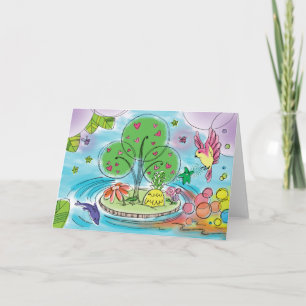 "Baby max" Magical Place Greeting Card Kaart