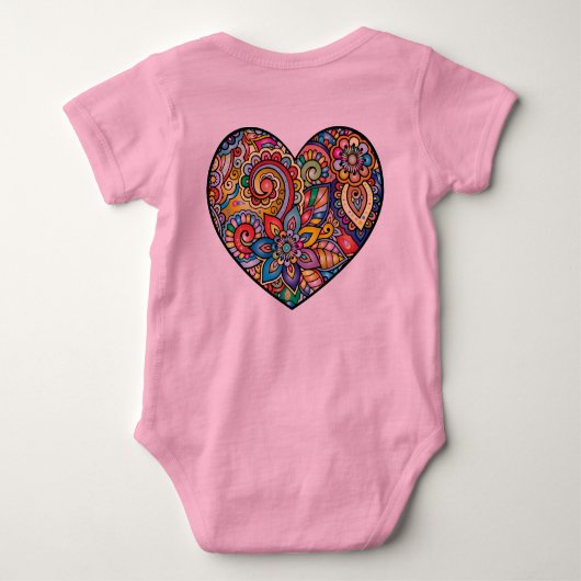 Baby Meisje Body Romper (Achterkant)