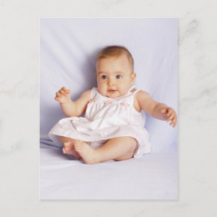 Baby meisje briefkaart