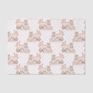 Baby Meisje Carriages Tissuepapier