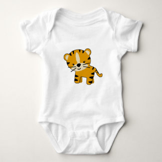 Baby Meisje Cartoon Tijger Romper