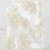 Baby Meisje Doop Doop Wit Goud (Achterkant)