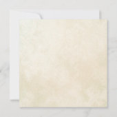 Baby Meisje Douche Kaart (Achterkant)