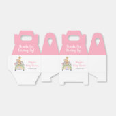 Baby Meisje Douche Safari Bedankt voor het Rijden  Bedankdoosjes (Uitgevouwen)