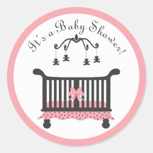 Baby Meisje Douche Sticker
