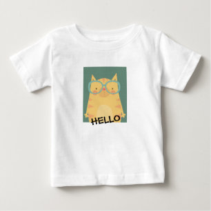 Baby Meisje en Kinderen T-Shirt - HELLO